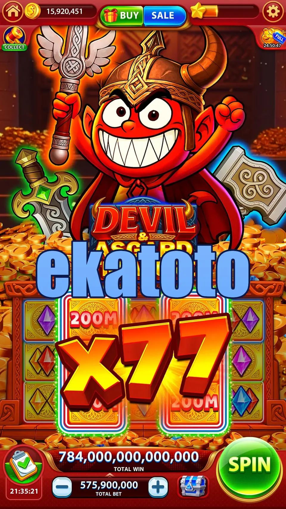 ekatoto Masuk